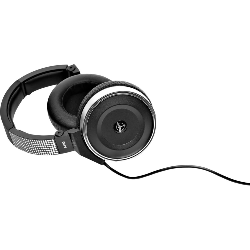 NEW AKG K67 Tiesto DJ High Performance On-Ear Closed-Back Headphones Blk Silver